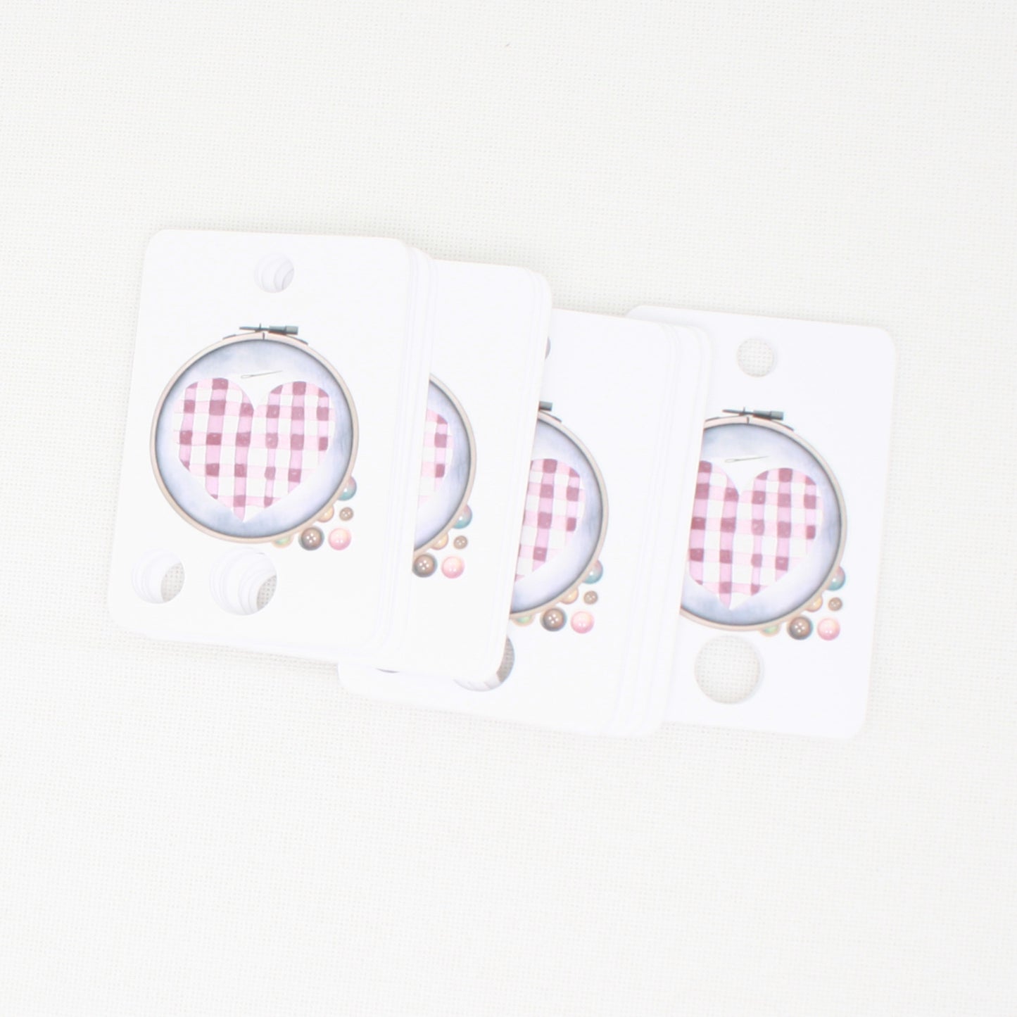 Cross Stitch A Heart Floss Cards