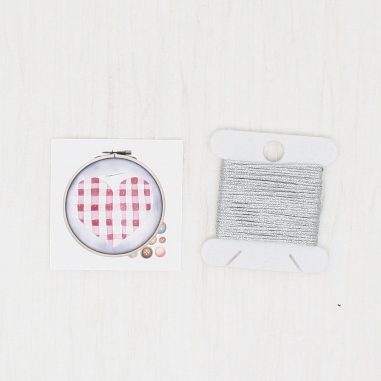 Cross Stitch A Heart Needle Minder