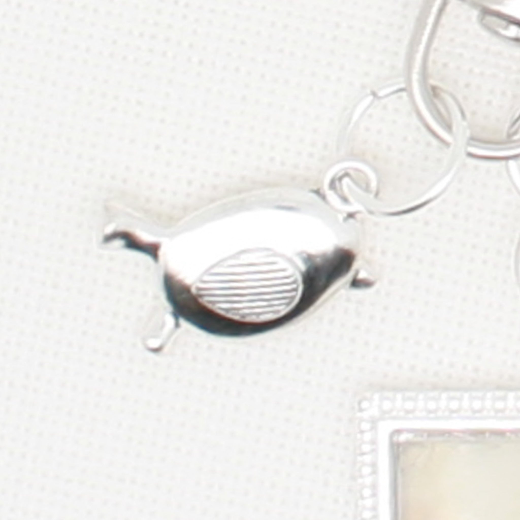 Spring Bird Zipper Pull/ Mini- Fob