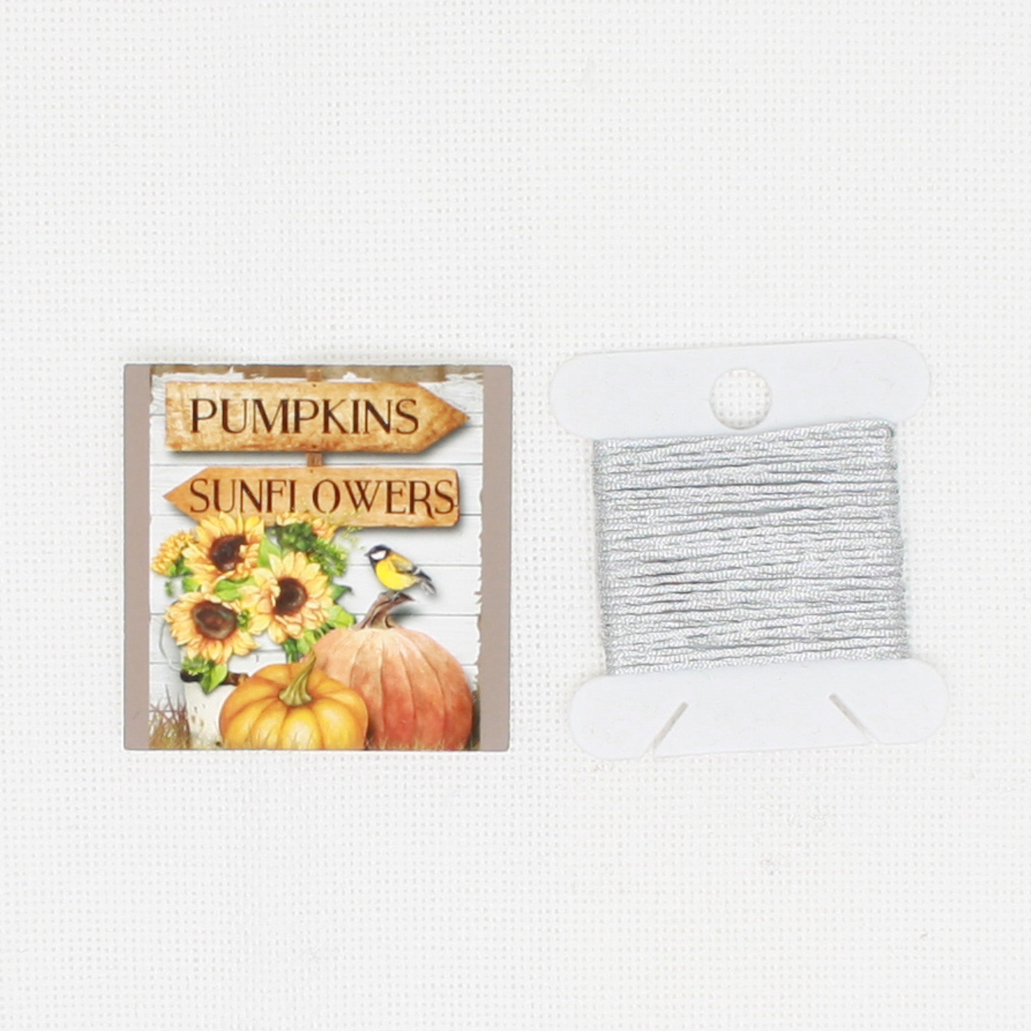 Pumpkin and Sunflower Needle minder