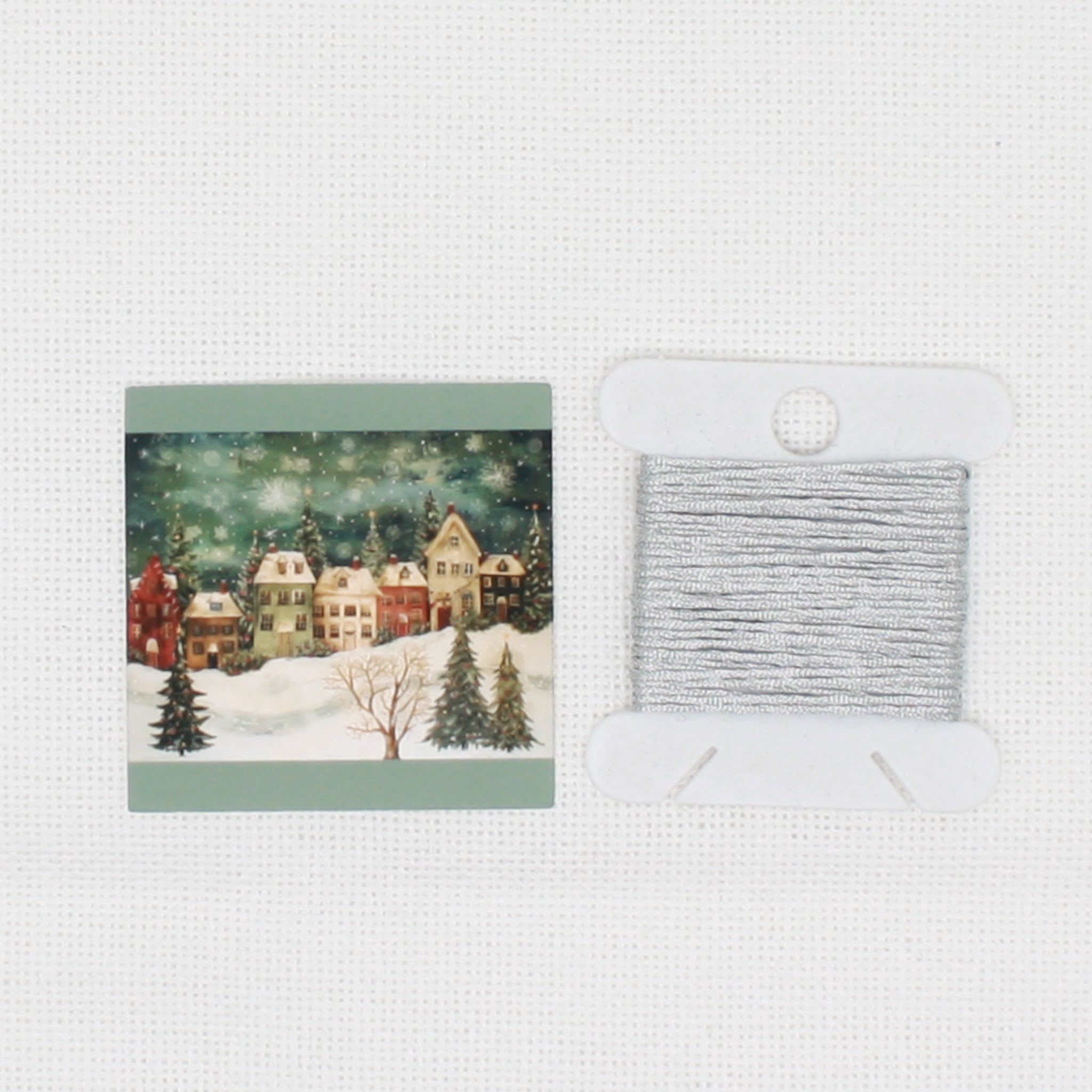 Christmas Village Needle Minder