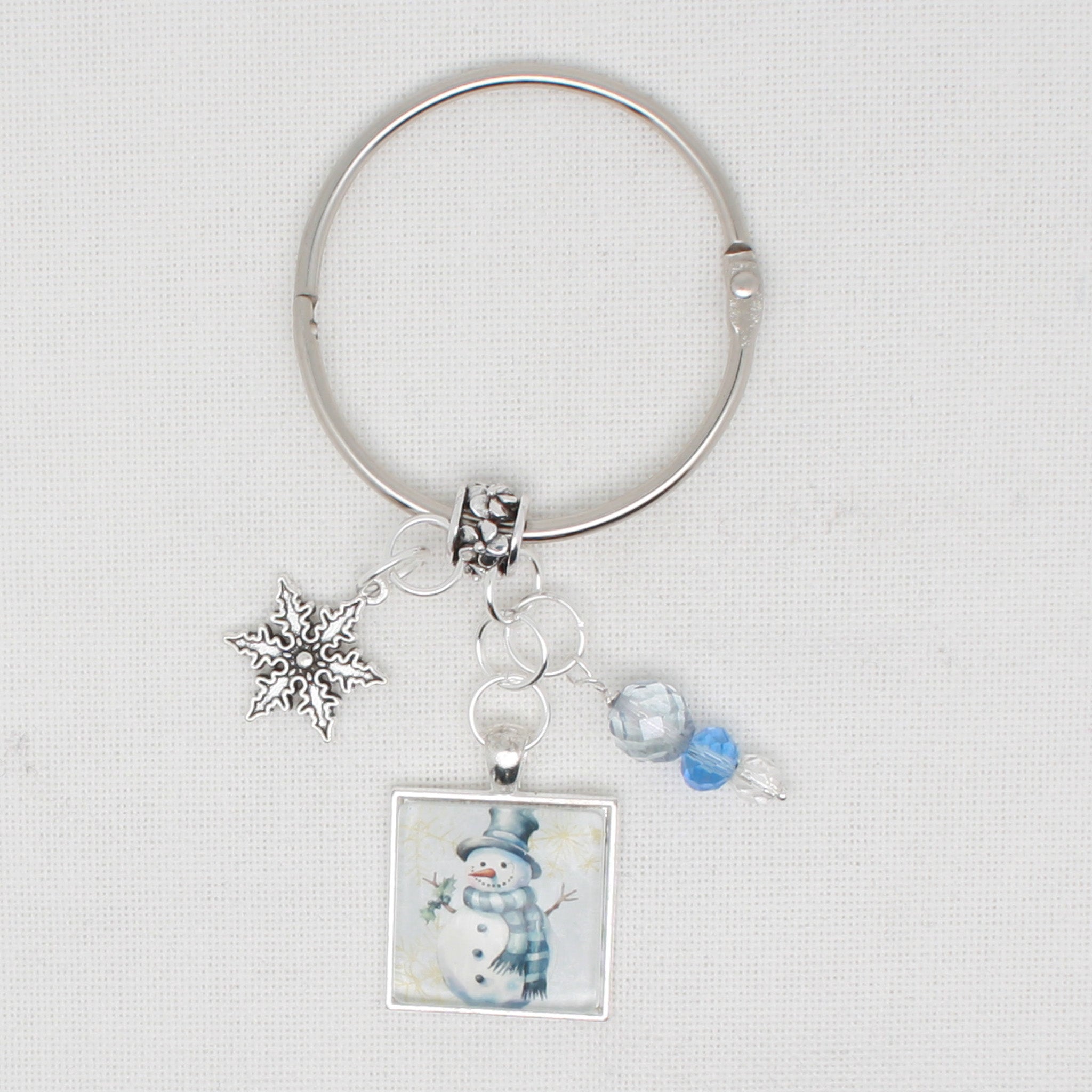 Snowman Floss Ring