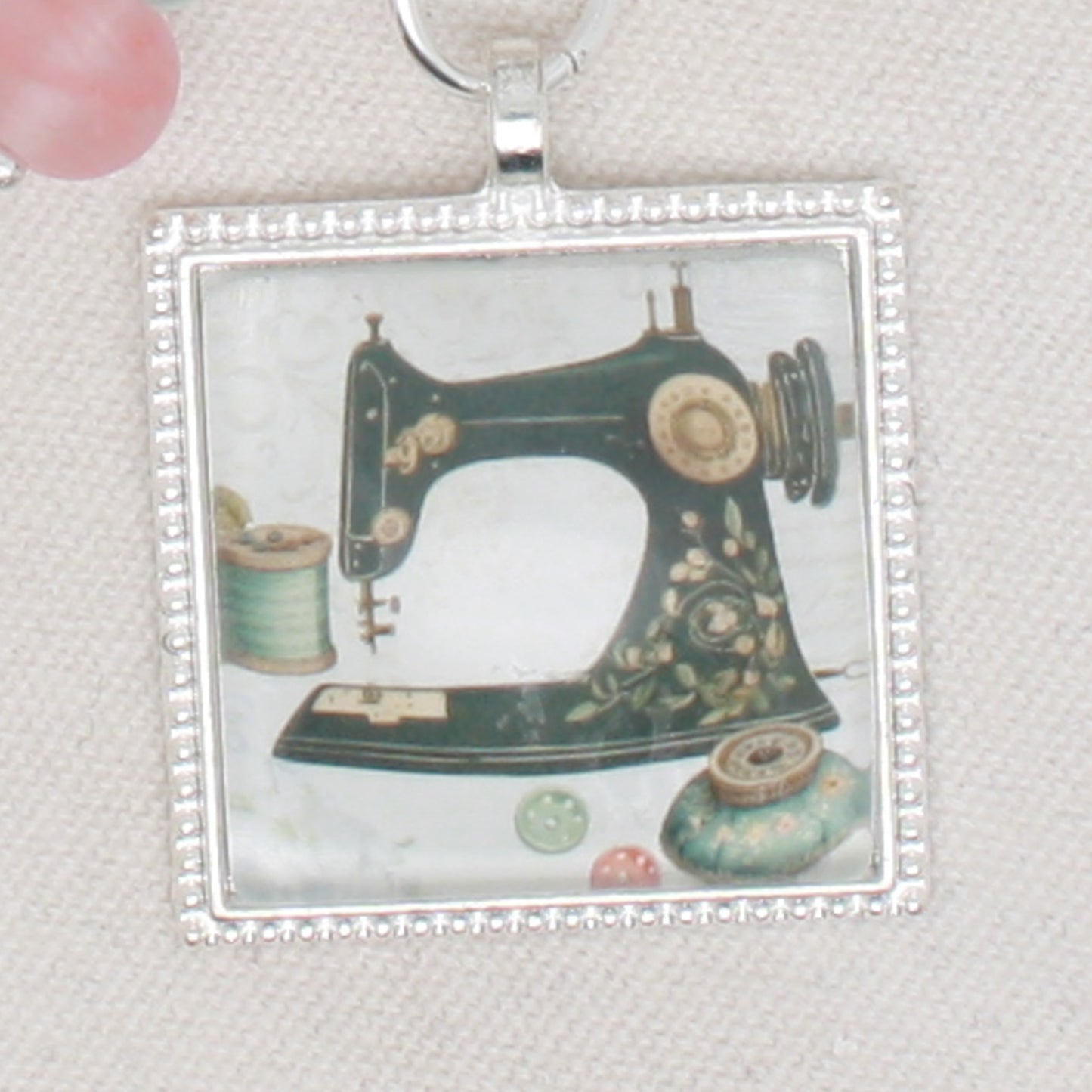 Sewing Machine Zipper Pull/ Mini-Fob