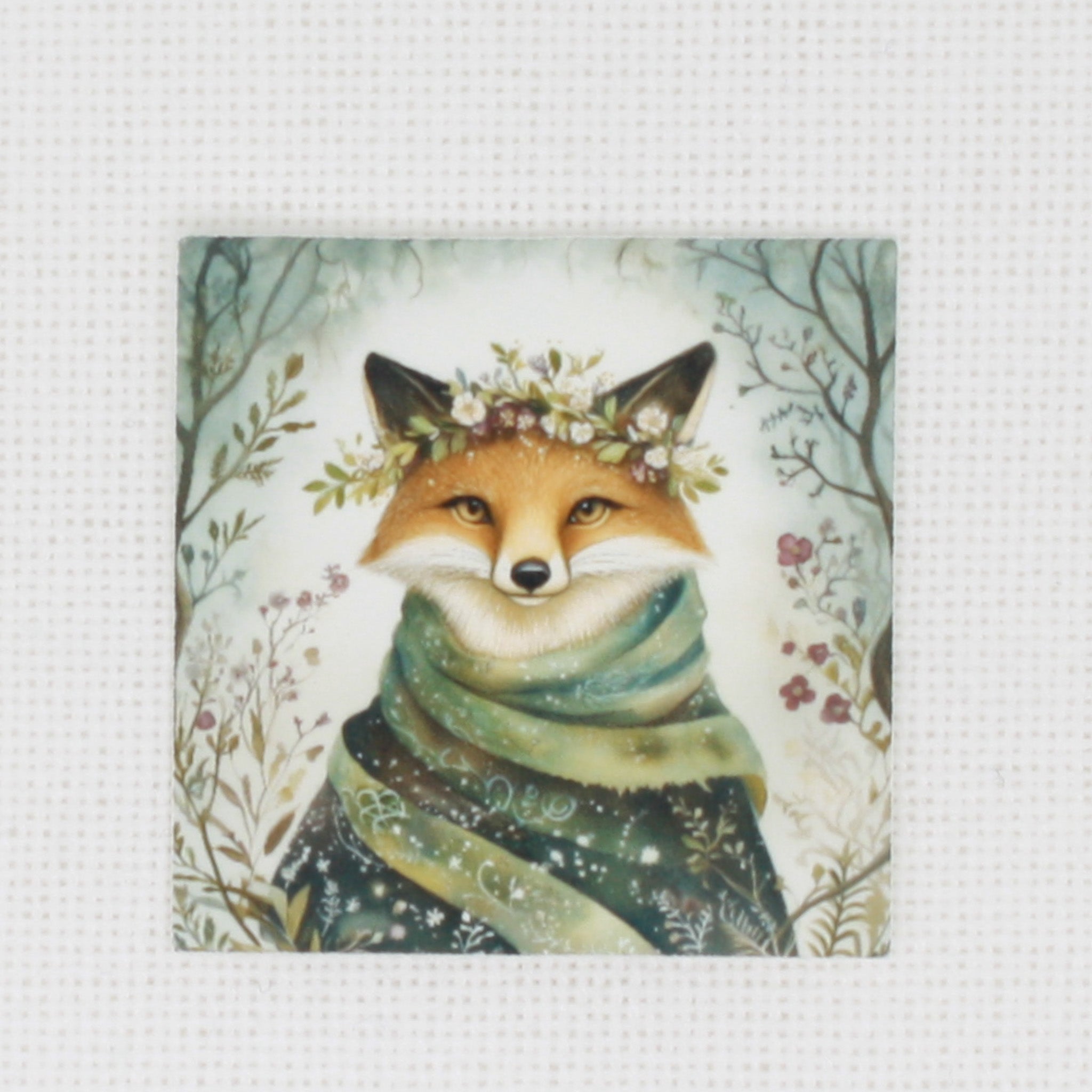 Winter Animals Fox Needle minder