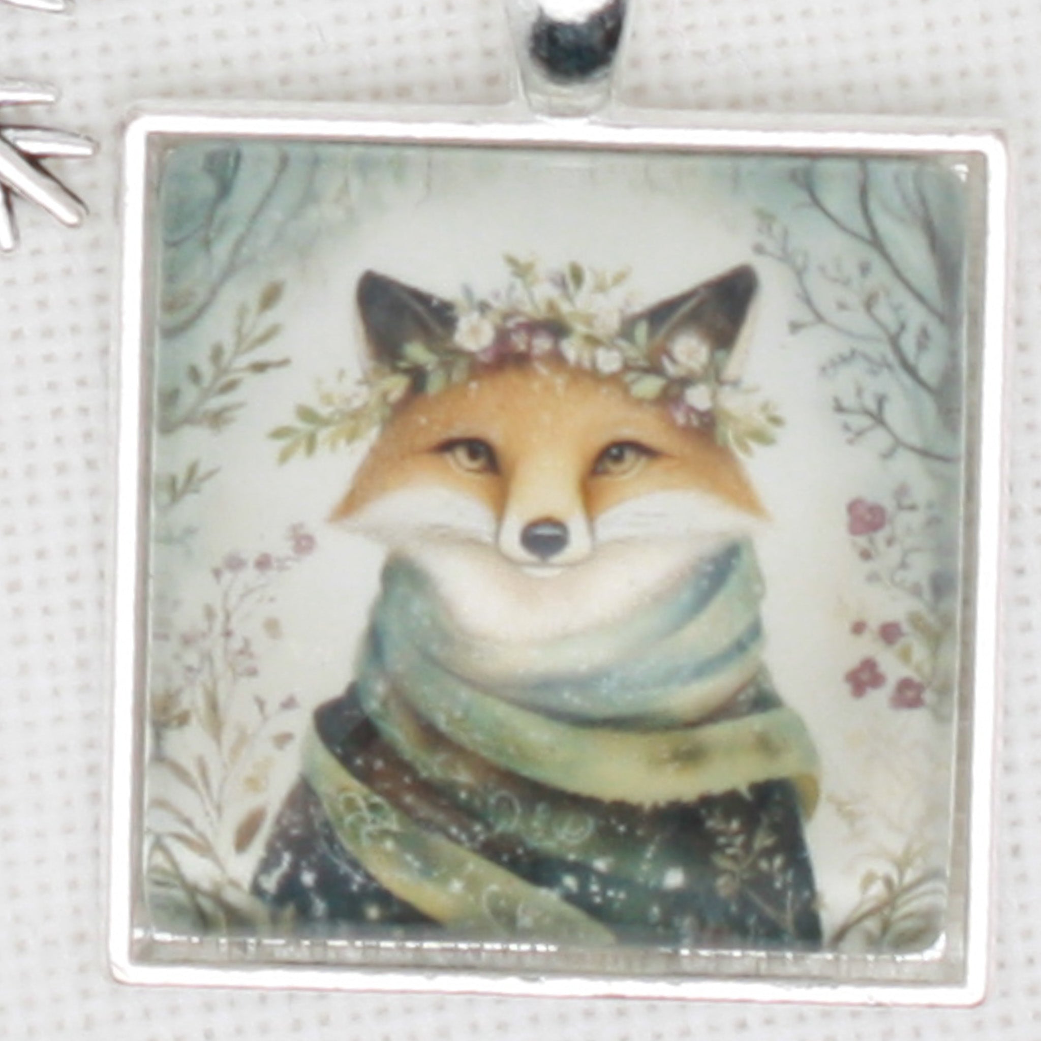 Winter Animals Fox Floss Ring