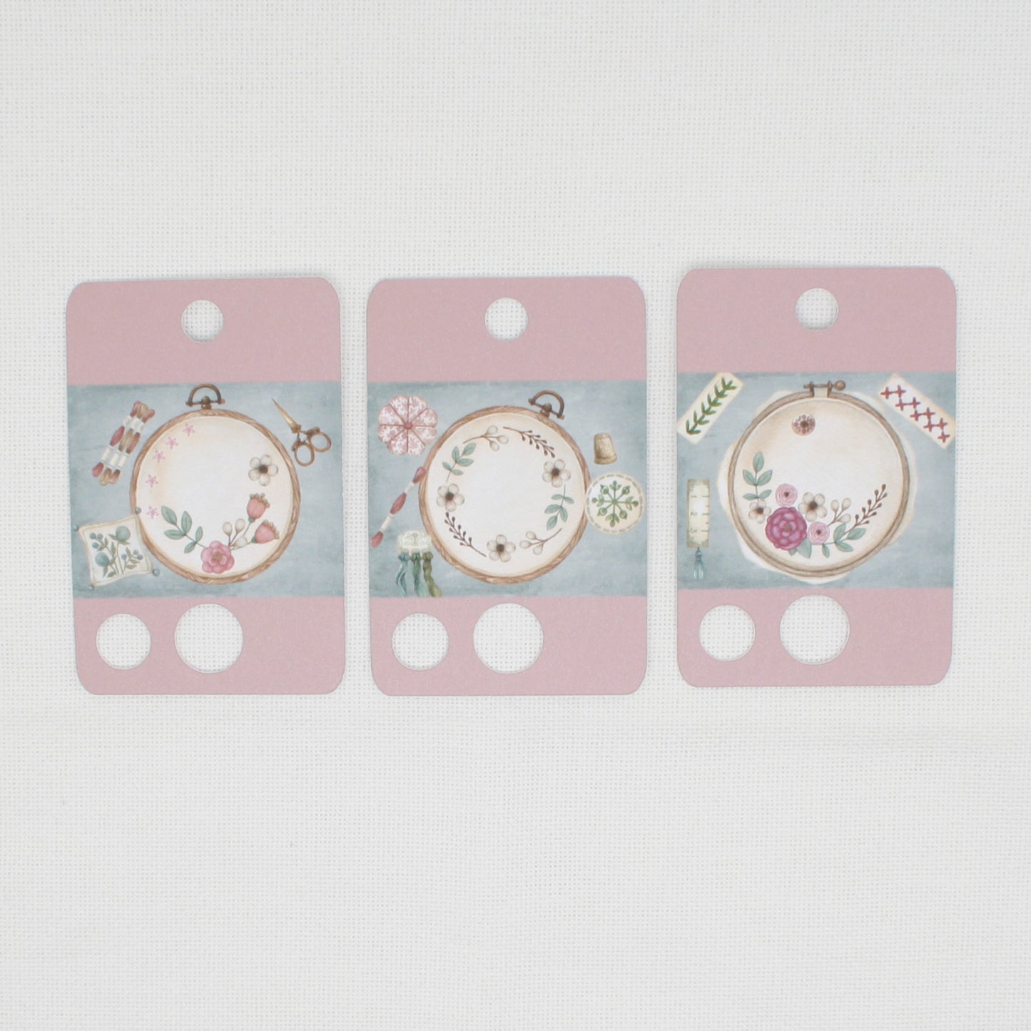 Cross Stitch and Embroidery Floss Cards