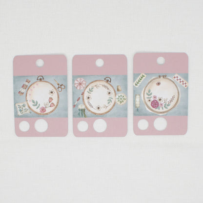 Cross Stitch and Embroidery Floss Cards