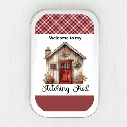 Stitching Shed Small Storage Tin