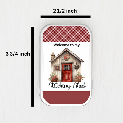 Stitching Shed Small Storage Tin